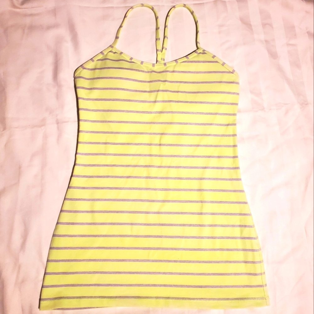 74. 🍋  Lululemon Neon Yellow Tank 🍋